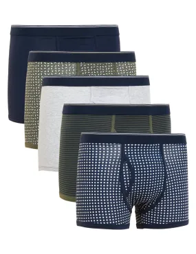 5pk Cotton Rich Cool & Fresh™ Trunks