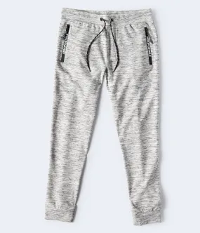 Aeropostale Air Softspun Tech Fleece Space-Dye Jogger Sweatpants