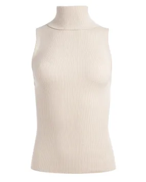 Almond Darcey Single Layer Turtleneck