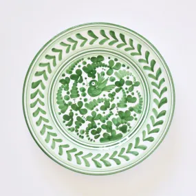 Arabesco Green salad plate