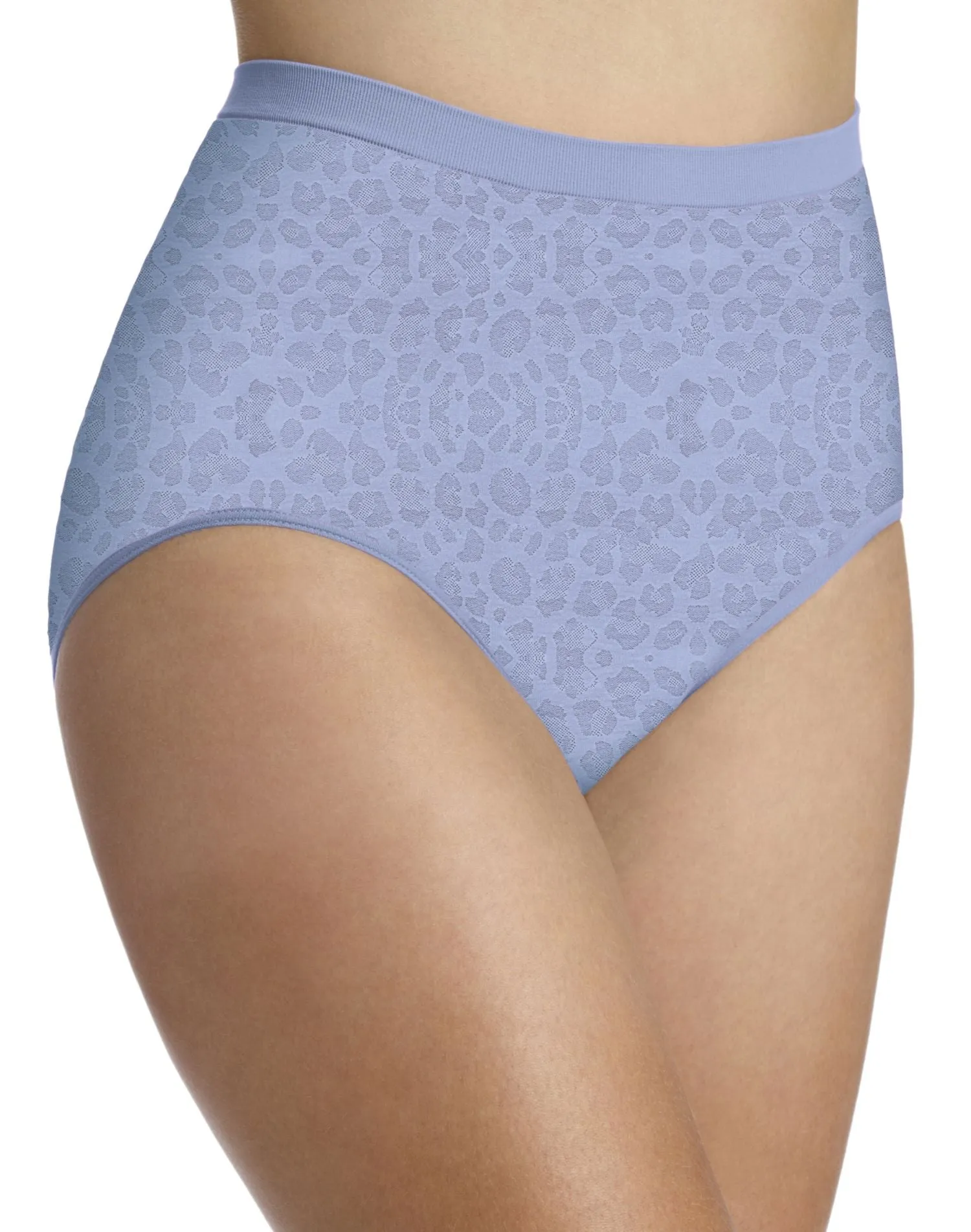 Bali Comfort Revolution Seamless Diamond Microfiber Brief