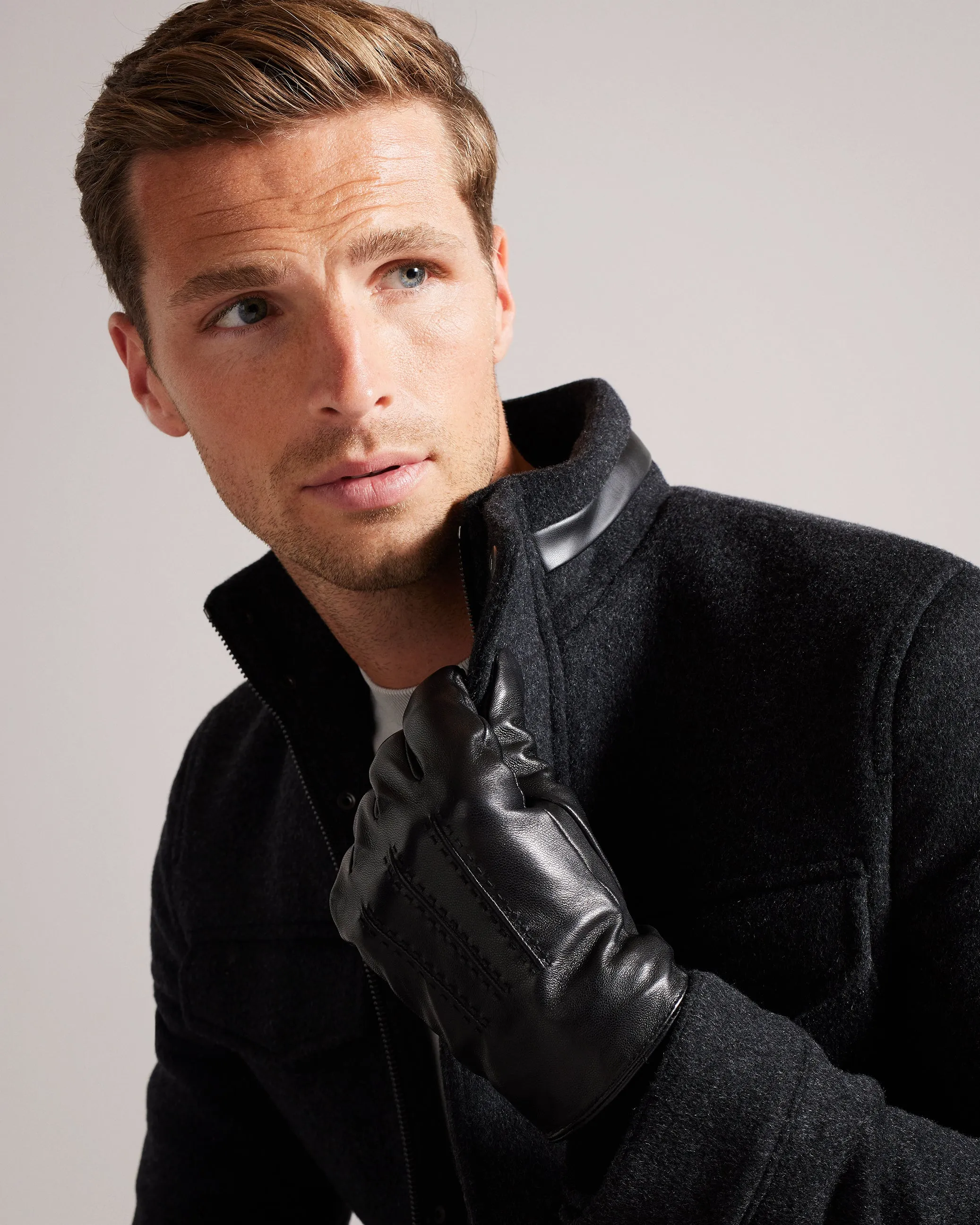 Ballat Leather Glove Black