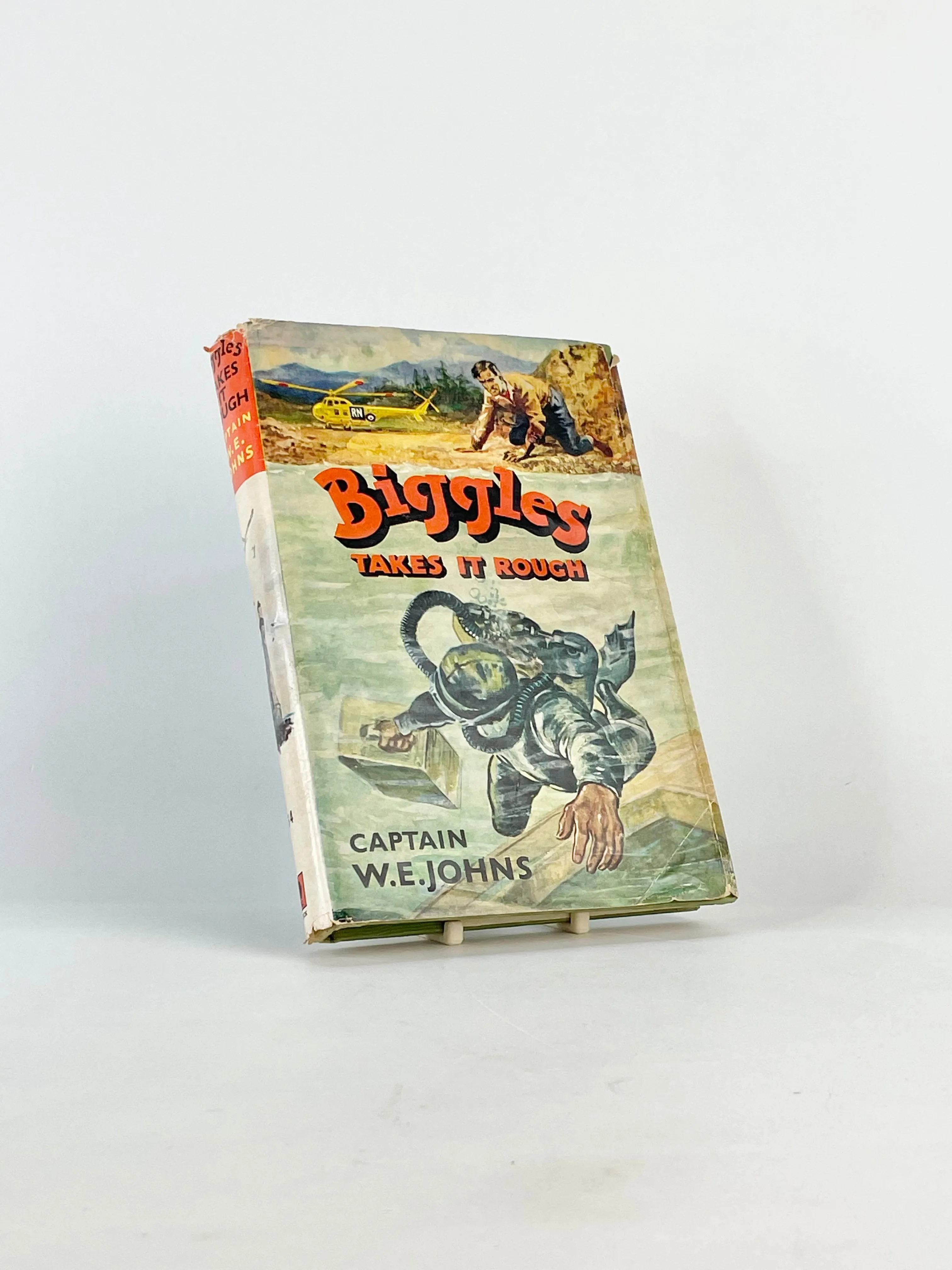 Biggles Takes it Rough (Hardcover First Edition) - Captain W.E. Johns