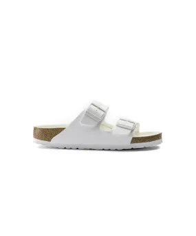 Birkenstock Arizona Semi Exquisite Birko-Flor White Sandals