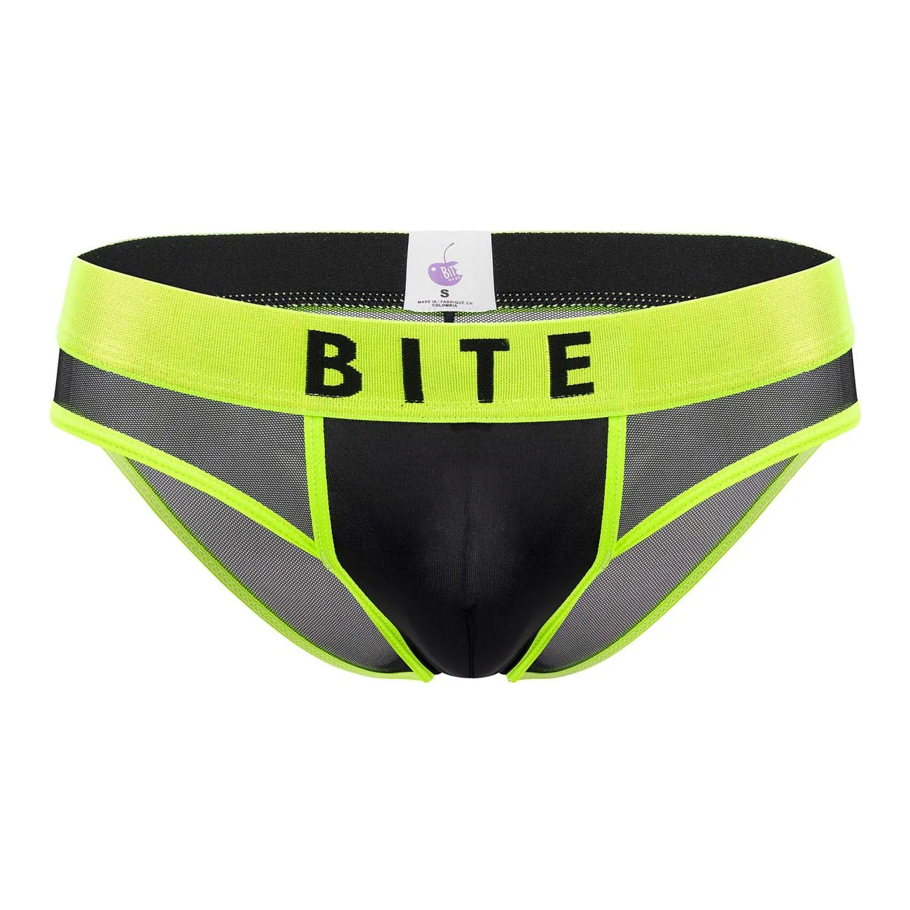 BiteWear BW2023110 Sweet Kiwi Briefs Color Black