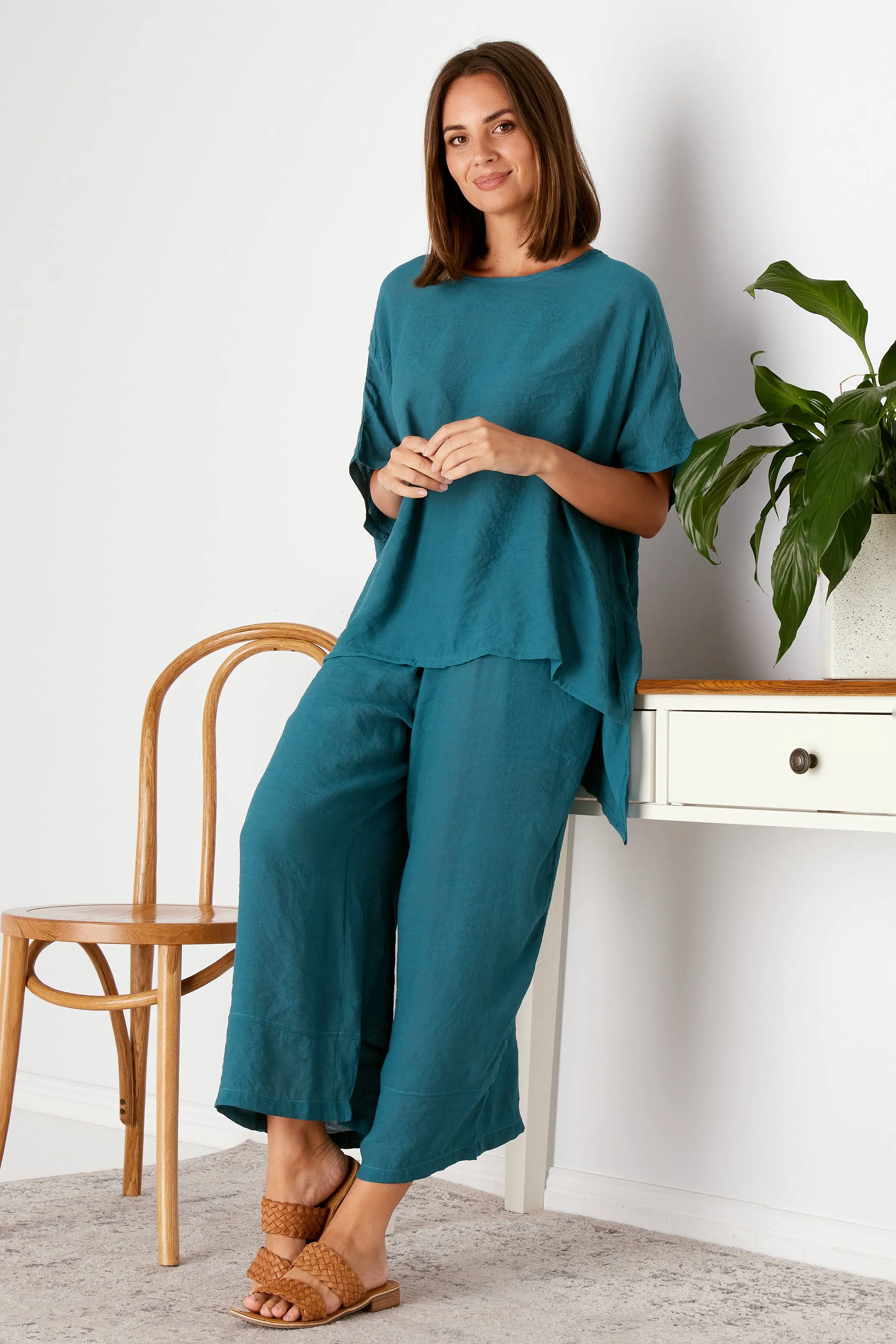 Bonnie Pants - Teal