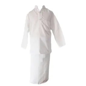 Boys Sinhala National Dress - සිංහල සම්ප්‍රදායික ඇඳුම - Shirt and Sarong