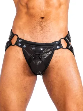 Bulldog Jockstrap Black - One Size