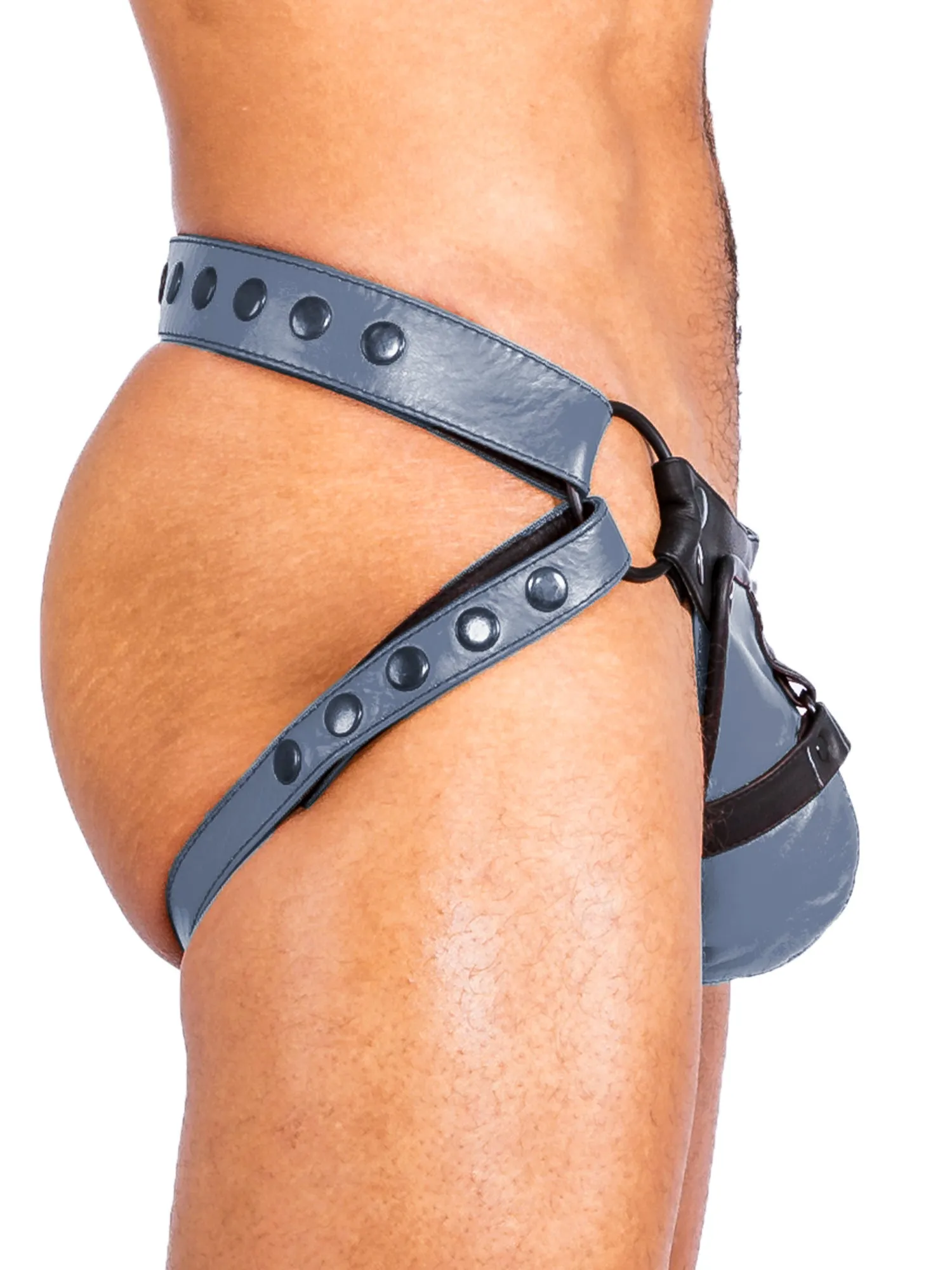 Bulldog Jockstrap Black/Grey - One Size