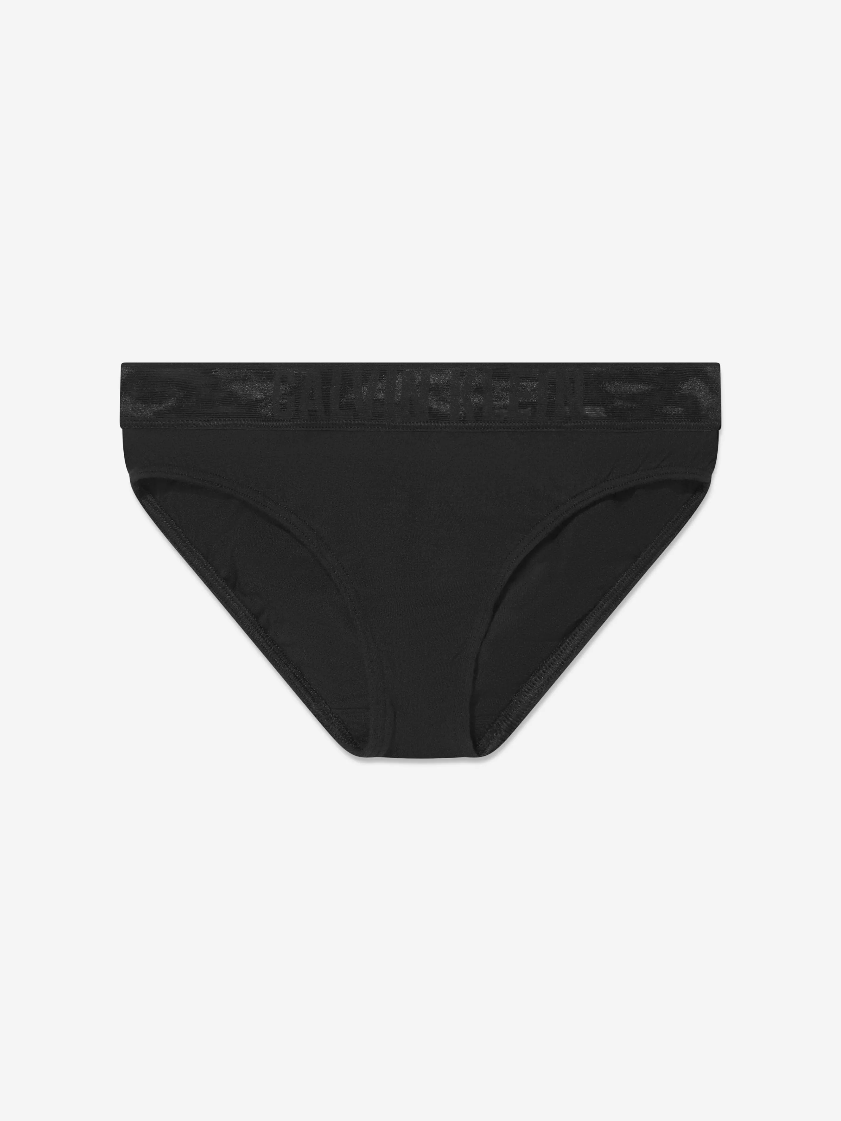 Calvin Klein Girls 2 Pack Bikini Briefs Set in Black