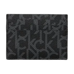 Calvin Klein Logo Card Holder - Black