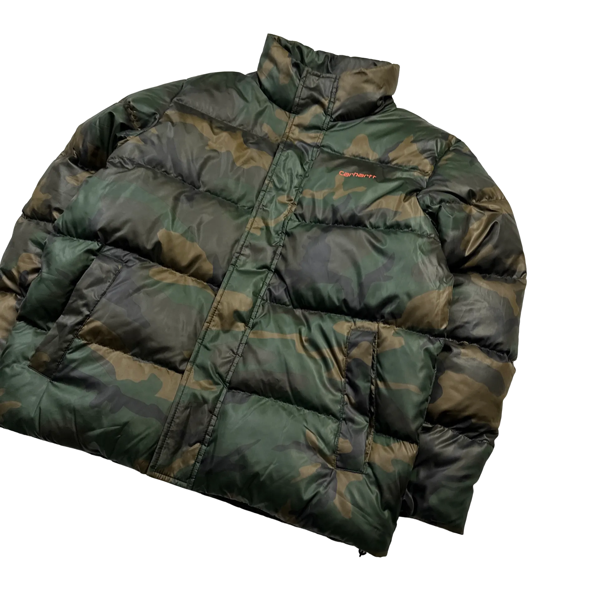 Carhartt Down Filled Camo Puffer Jacket