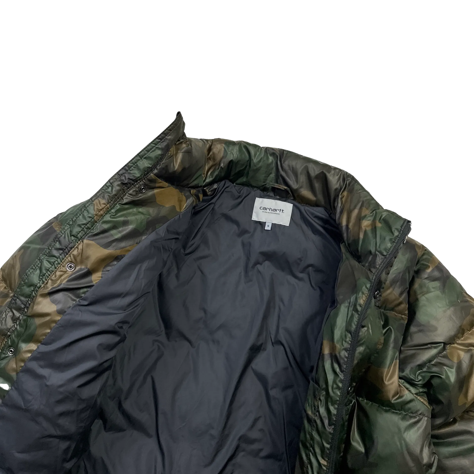 Carhartt Down Filled Camo Puffer Jacket