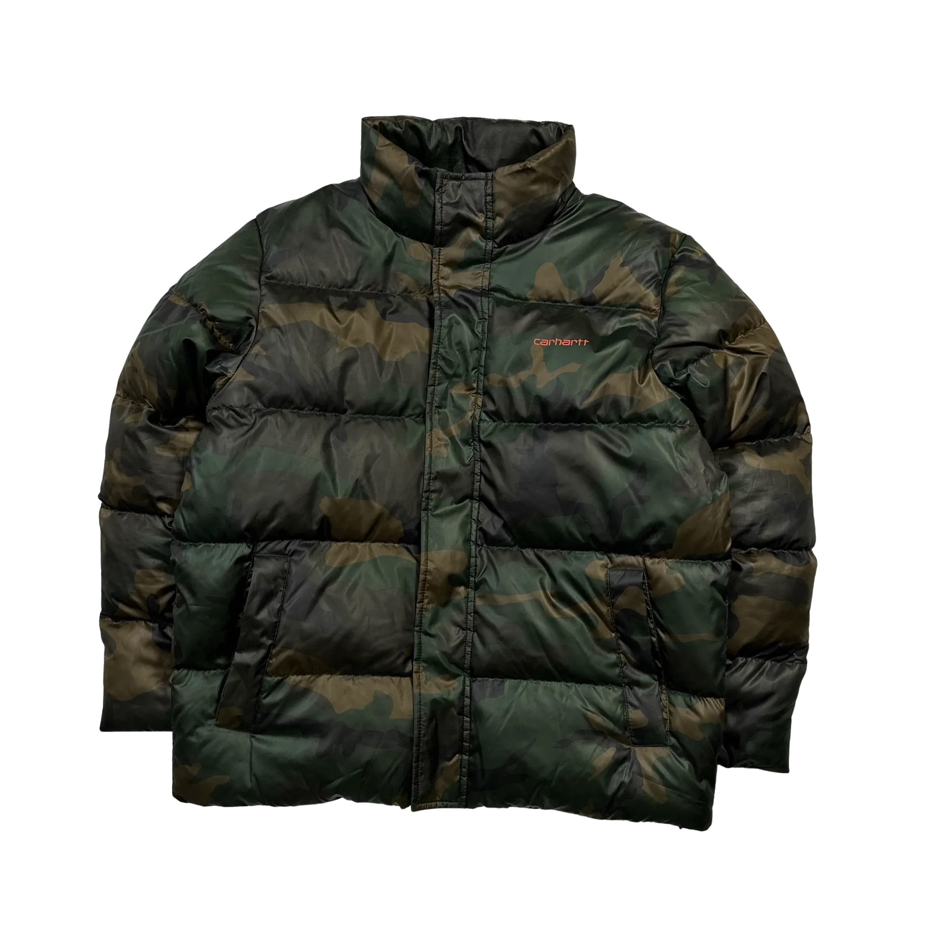 Carhartt Down Filled Camo Puffer Jacket