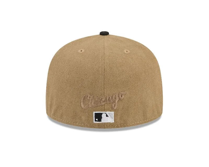 Chicago White Sox Canvas Tan 59FIFTY Fitted