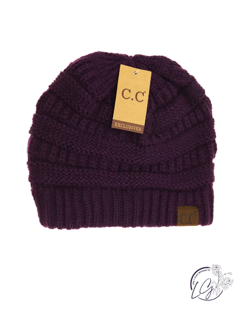 Classic Beanie by C.C Beanies