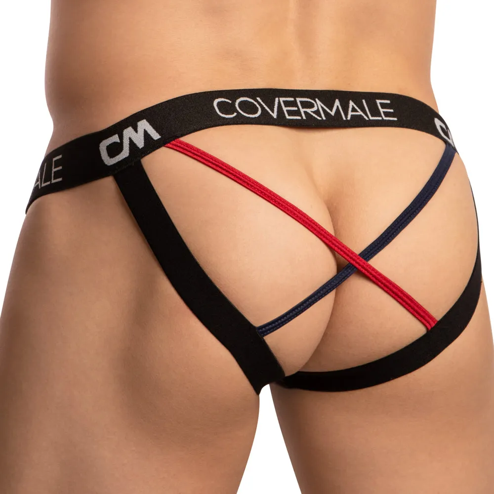 Cover Male CME029 Cross String Back Jockstrap