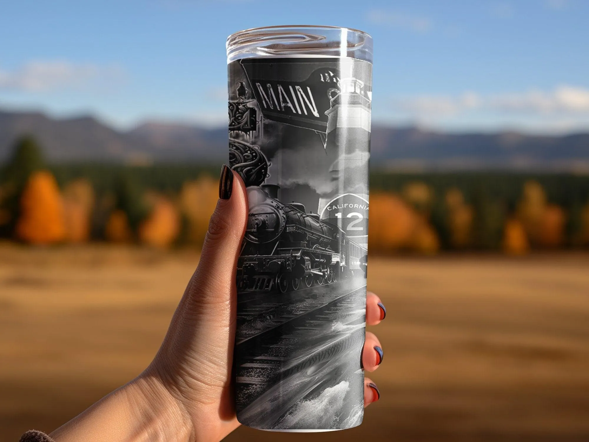 Deadpan Couture 20 oz. Stainless Steel Skinny Tumbler – Suisun City 707