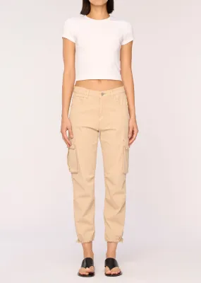 DL1961 Gwen Jogger Cargo- Flax