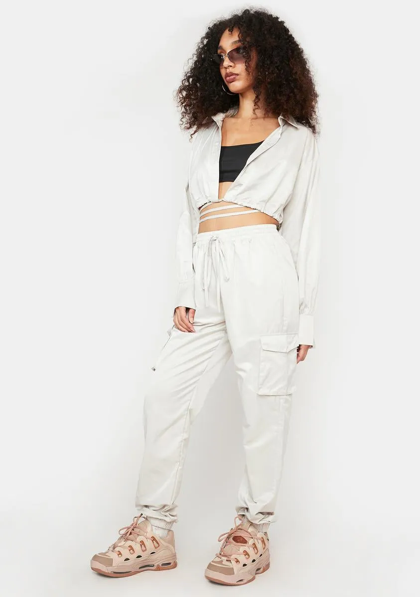 Dust Yourself Off Windbreaker Pants Set