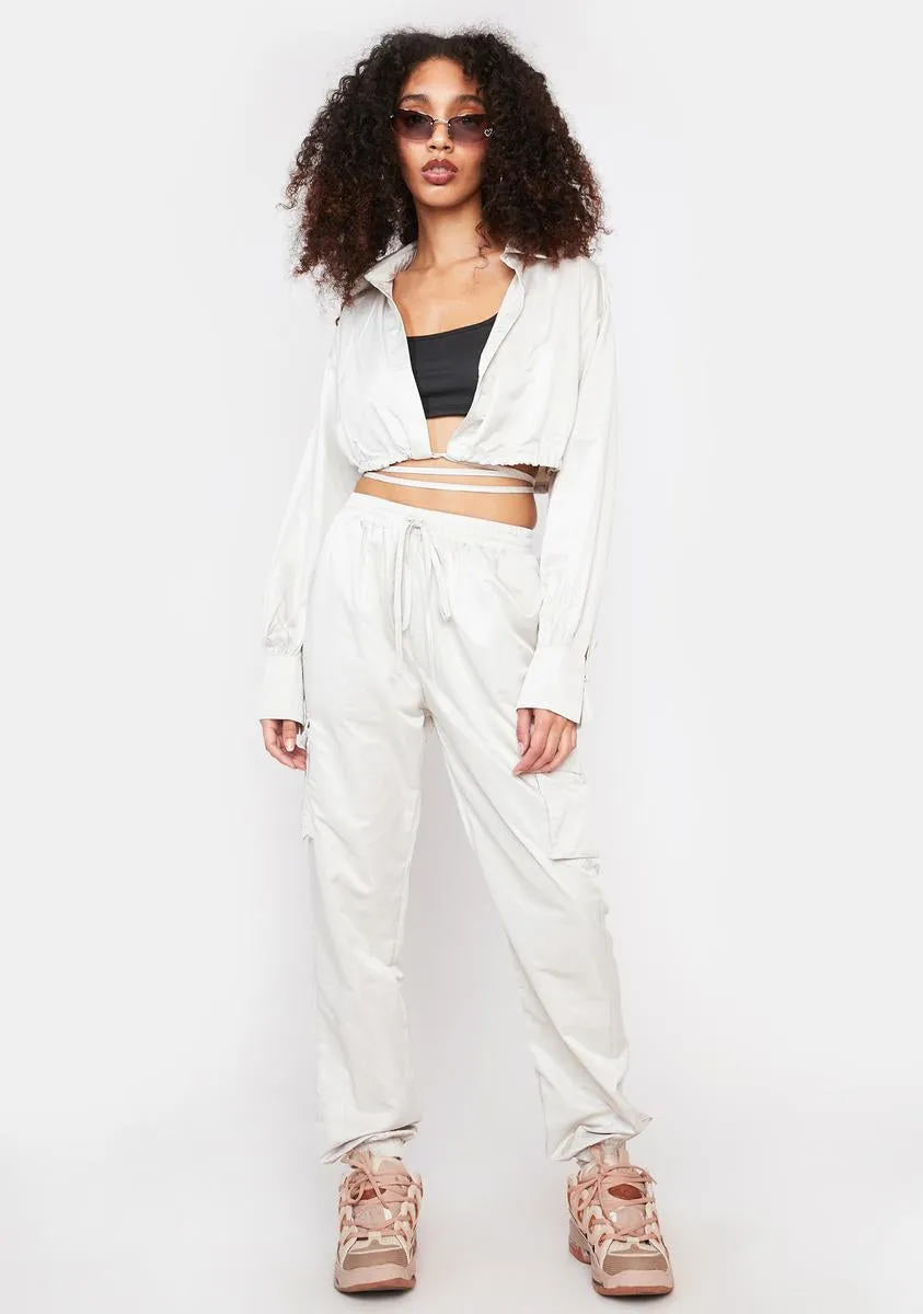 Dust Yourself Off Windbreaker Pants Set