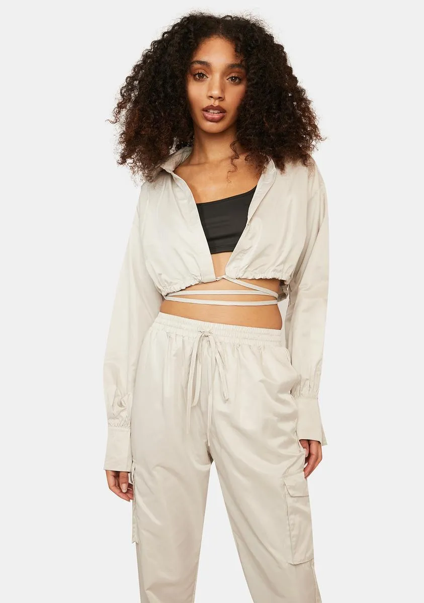 Dust Yourself Off Windbreaker Pants Set