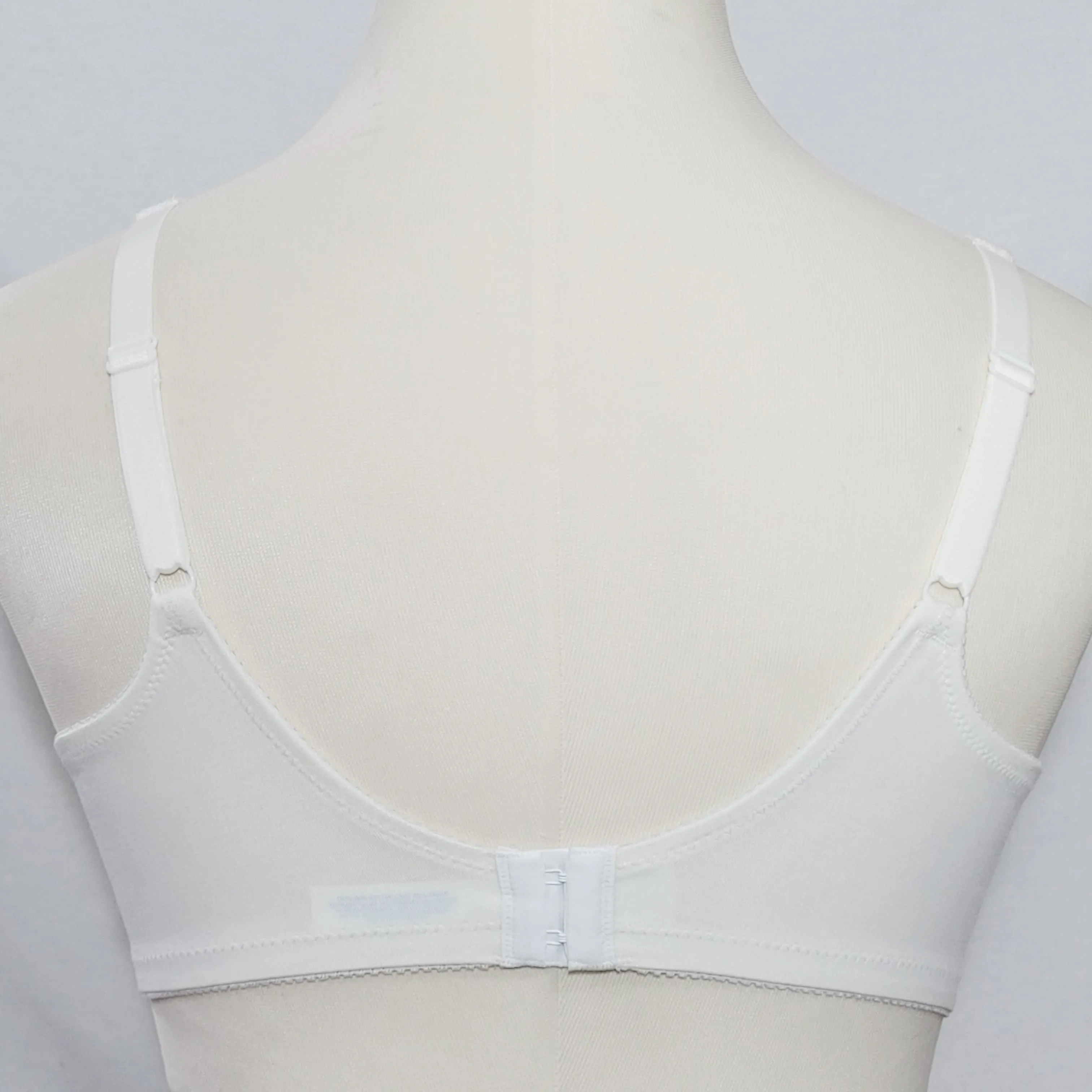 Exquisite Form 535 Cotton Wire Free Bra 40C White