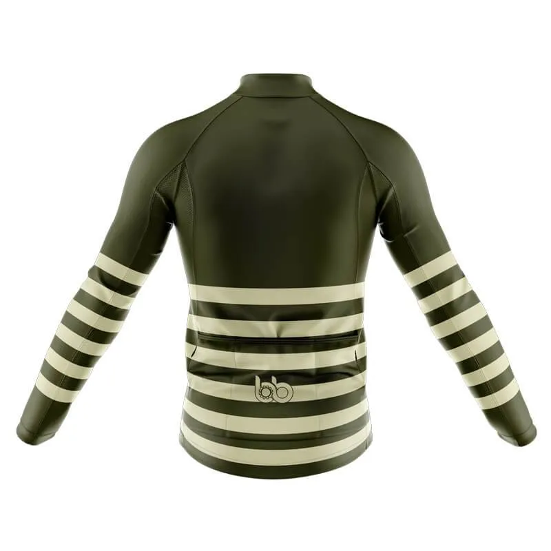 Half Stripes Thermal Club Jersey (GREEN)