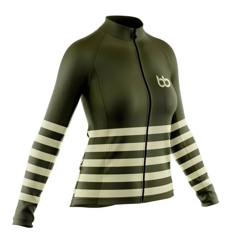 Half Stripes Thermal Club Jersey (GREEN)