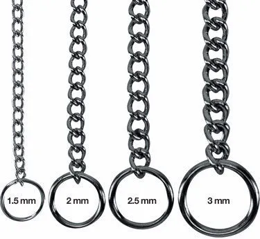 **Herm Sprenger Chain Training Collar- Round Link or Narrow link**