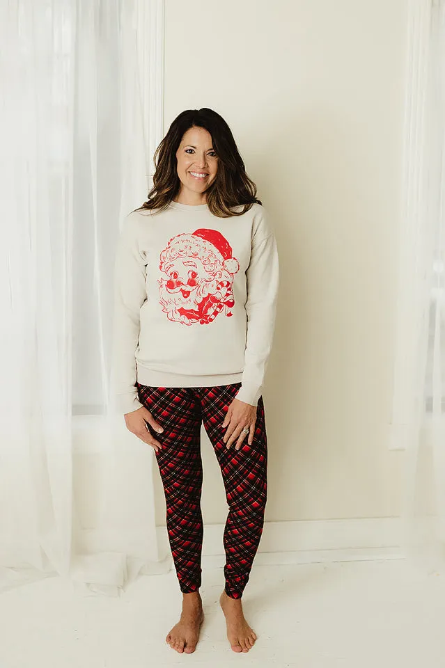 Holiday Plaid Joggers