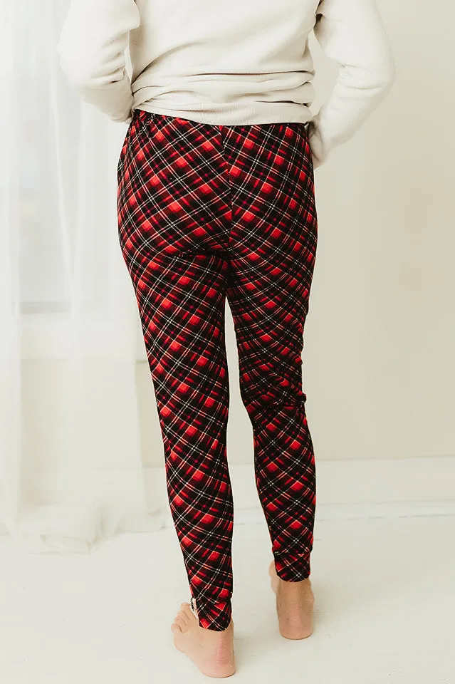 Holiday Plaid Joggers