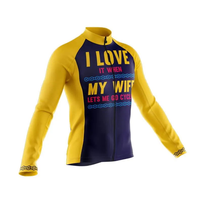 I Love My Wife Thermal Club Jersey V3