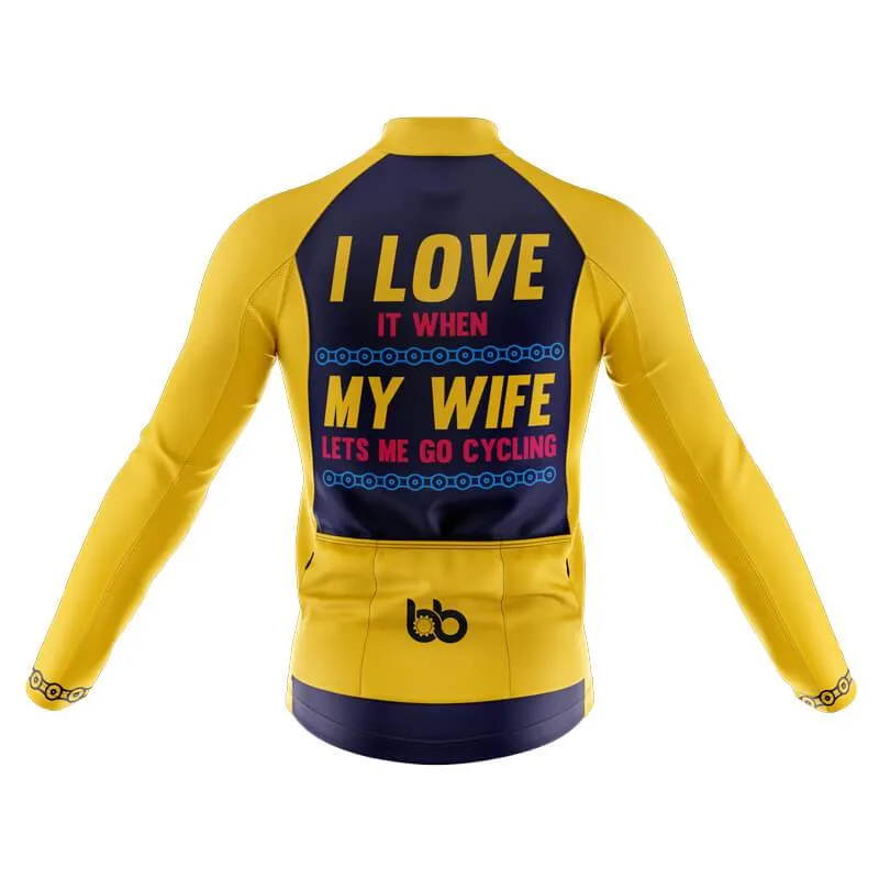 I Love My Wife Thermal Club Jersey V3