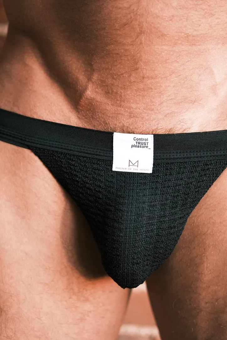 JOCKSTRAP by Master of The House- Black