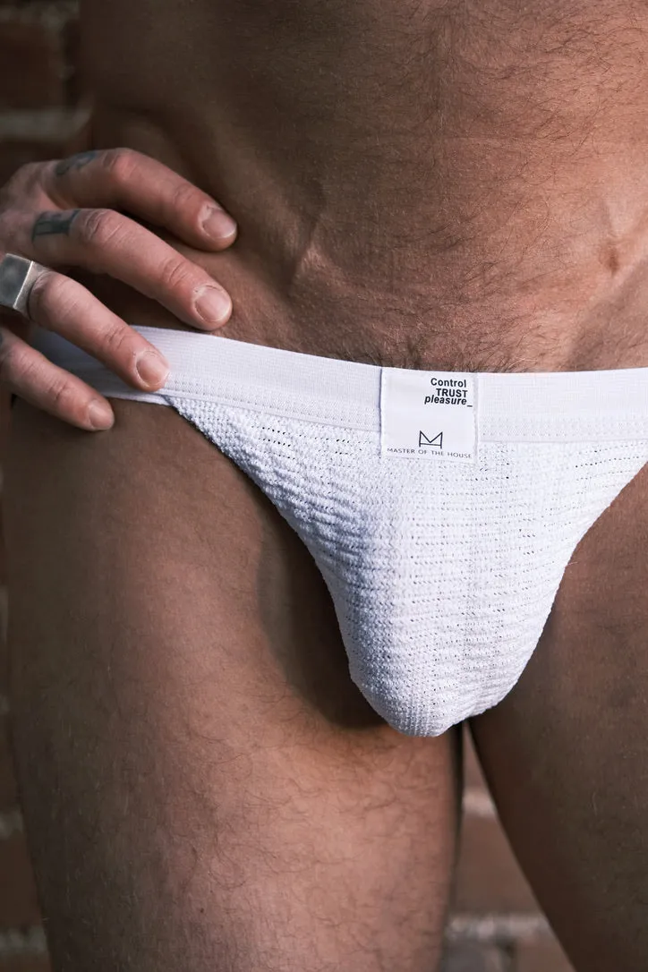 JOCKSTRAP by Master of The House- White