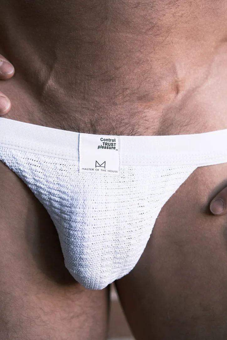 JOCKSTRAP by Master of The House- White