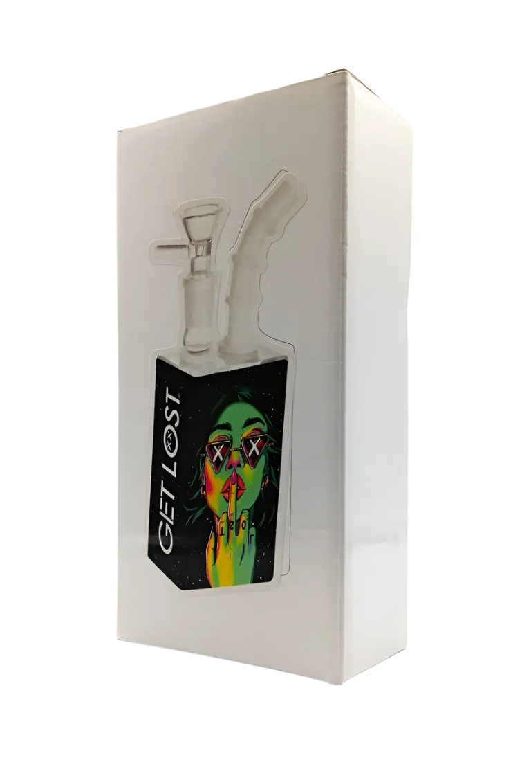 Juice Box Glass Pipe by GET LOST (STYLE 019)