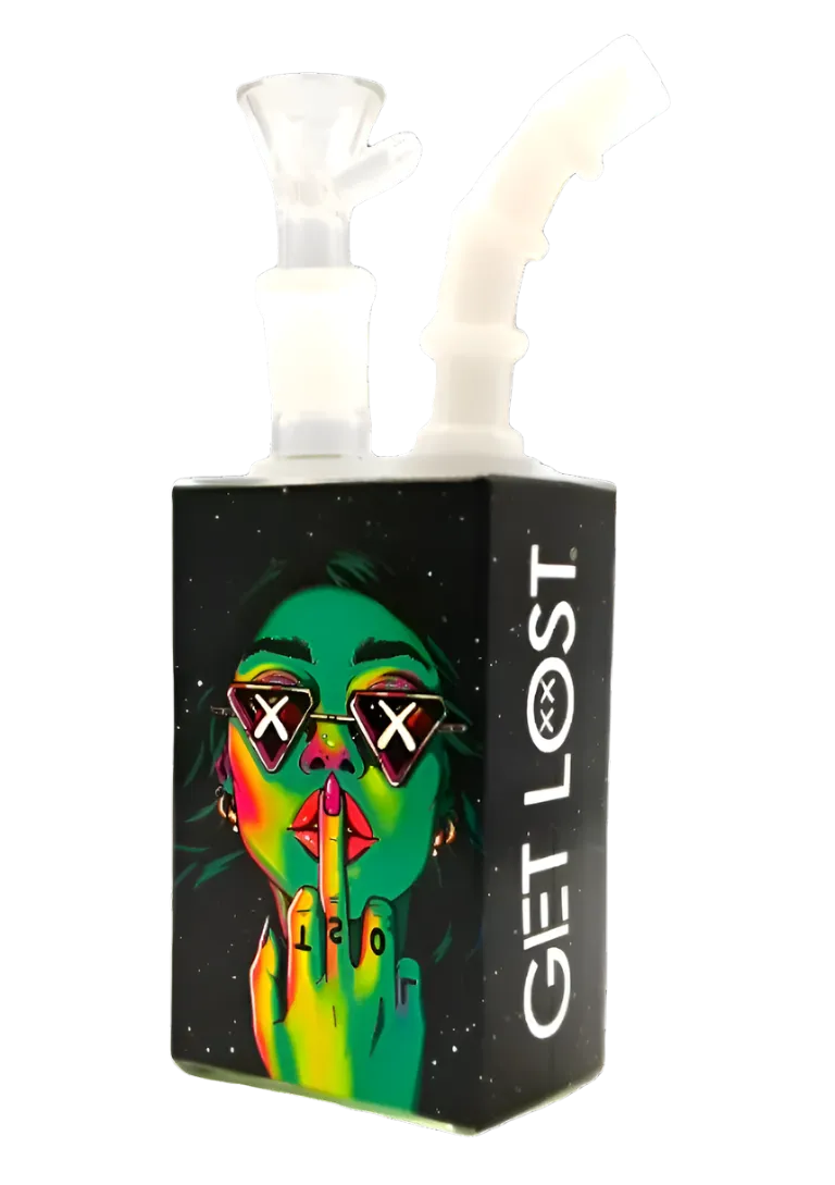 Juice Box Glass Pipe by GET LOST (STYLE 019)