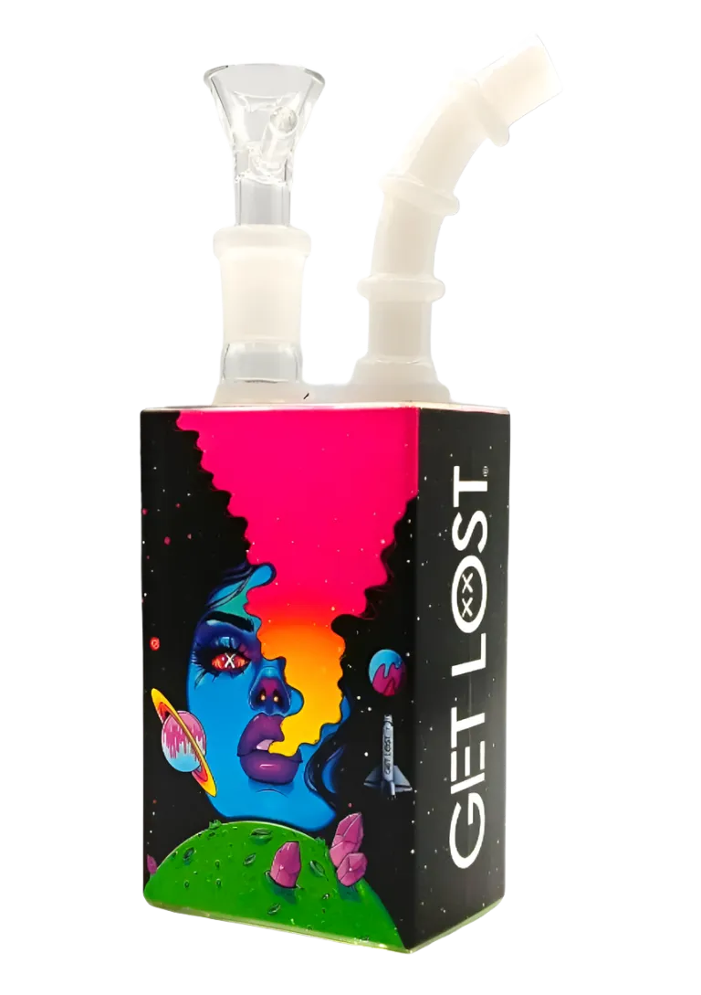 Juice Box Glass Pipe by GET LOST (STYLE 022)