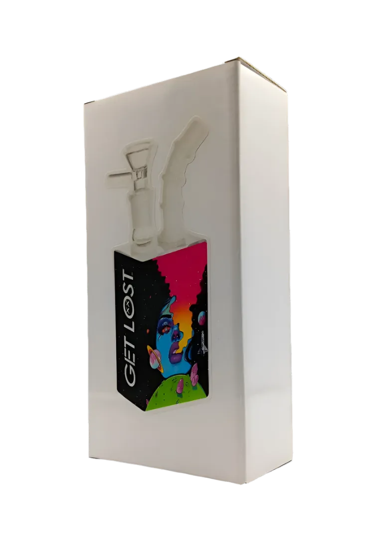 Juice Box Glass Pipe by GET LOST (STYLE 022)