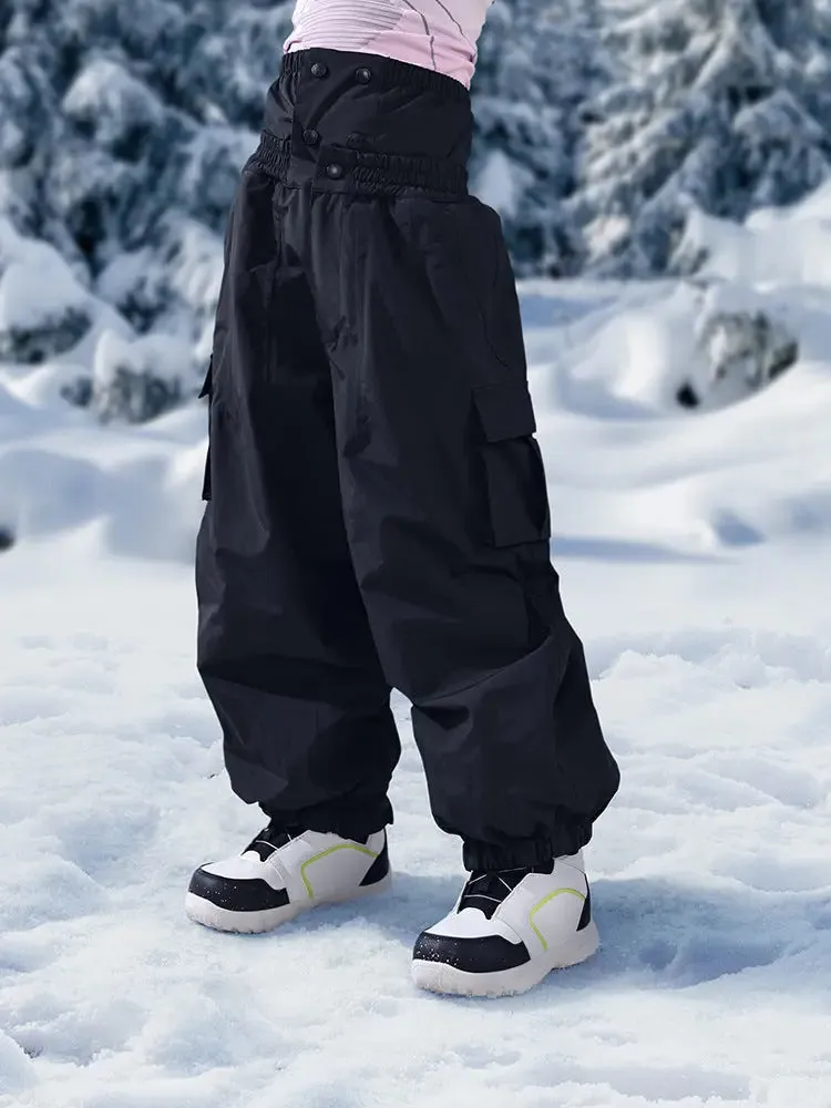 Kids Baggy Snowboarding Pants Outdoor Ski Pants for Sports