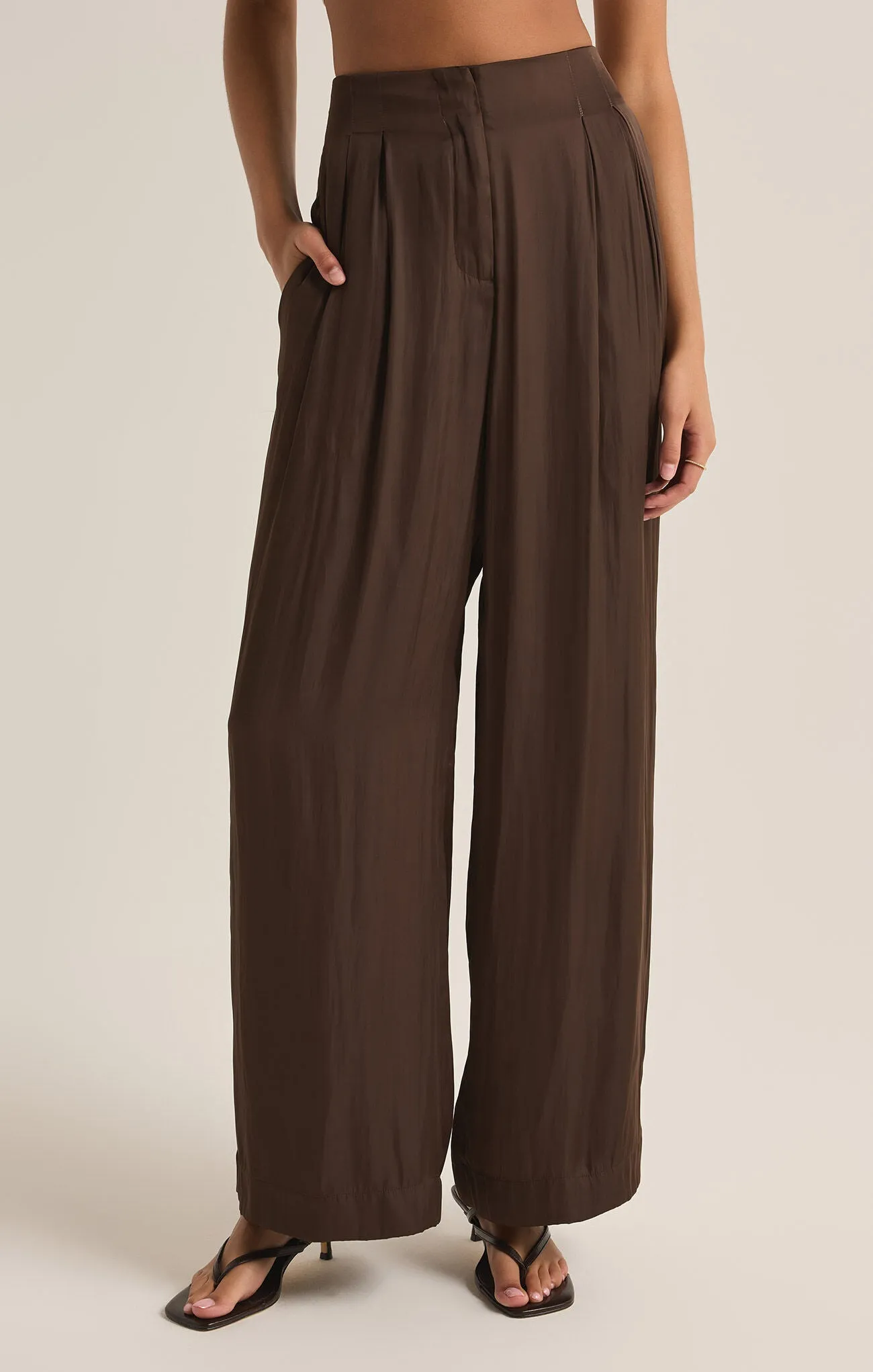 Lisse Wide Leg Pant