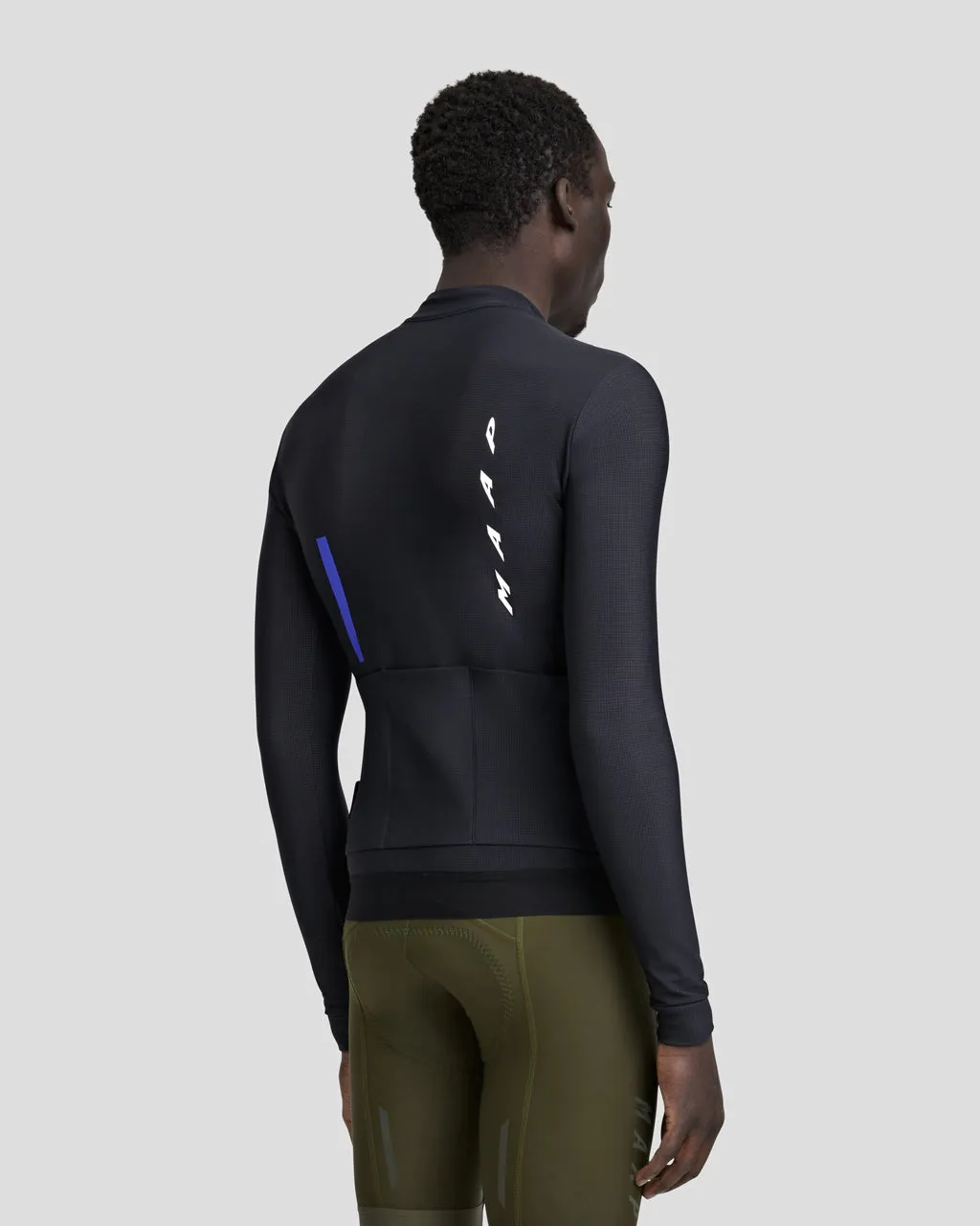 MAAP Evade Thermal LS Jersey - Black AW2022