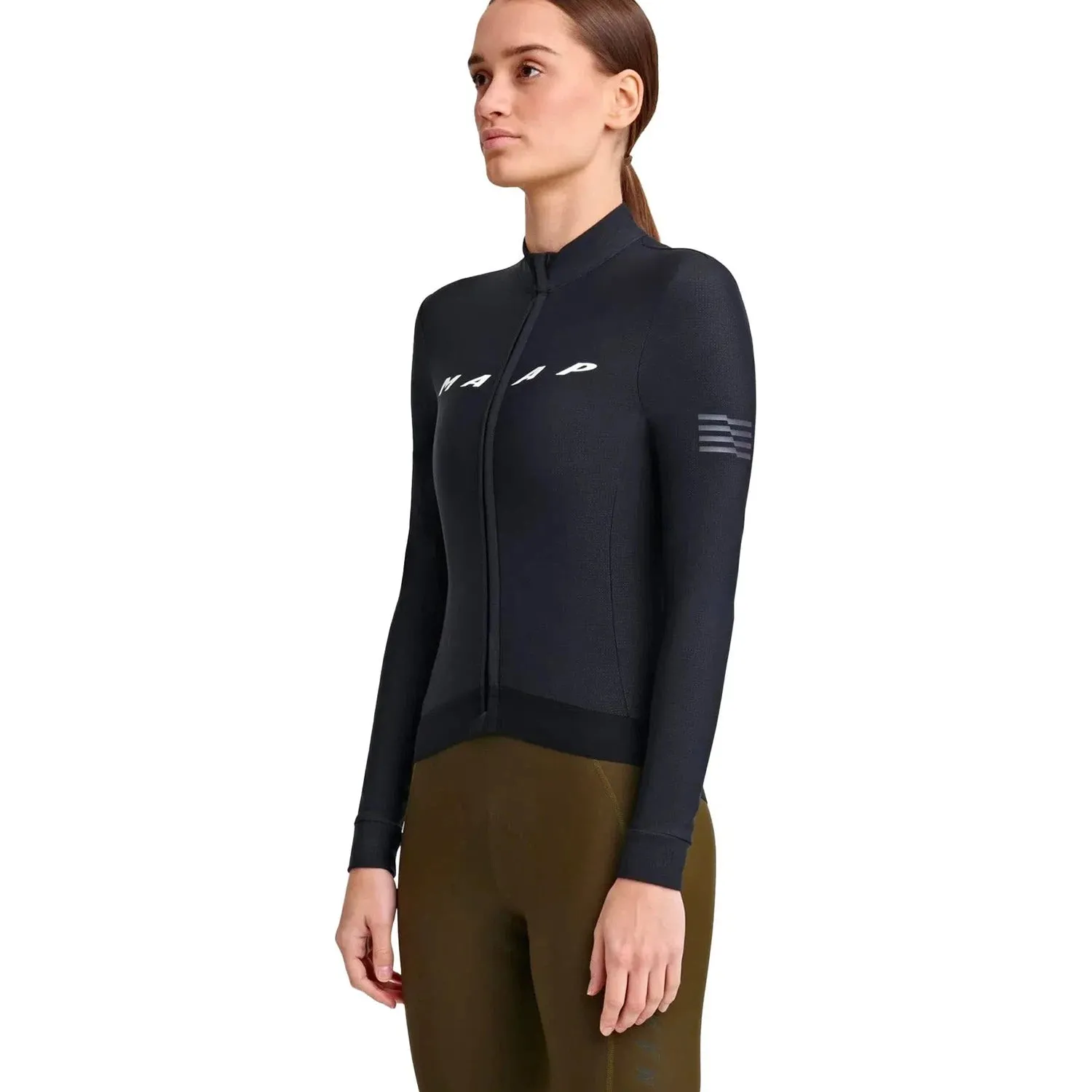 MAAP Evade Thermal LS Women Jersey - Black