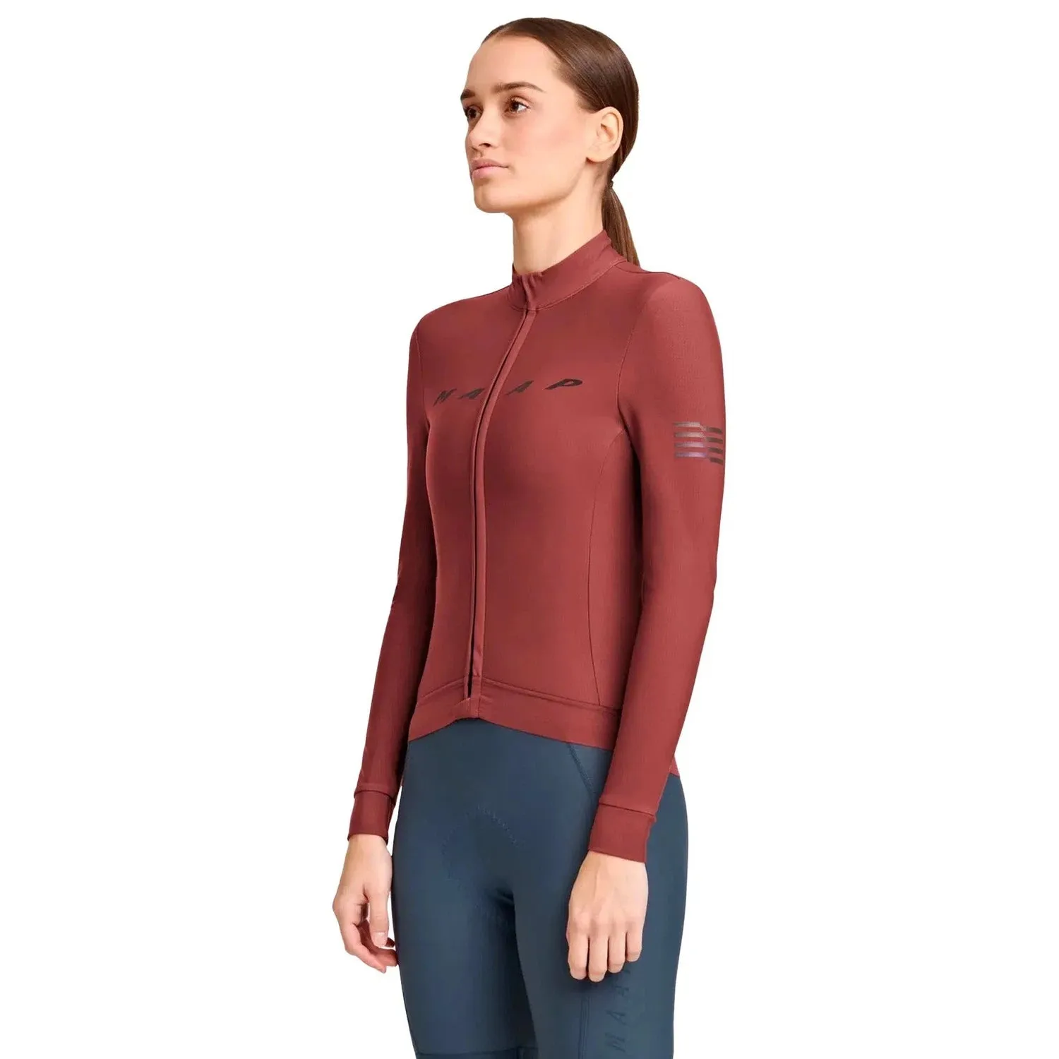 MAAP Evade Thermal LS Women Jersey - Henna AW2022