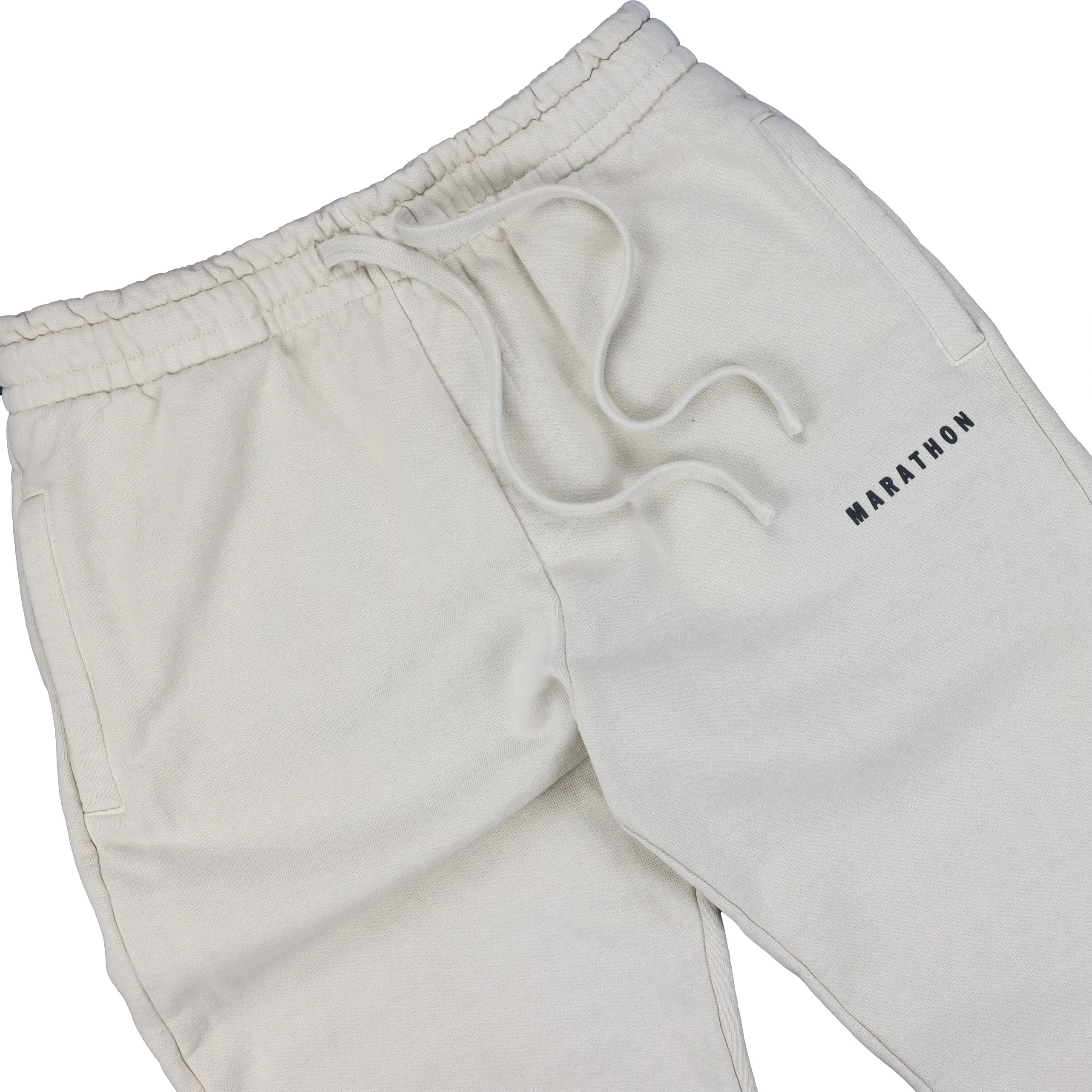 Marathon Hero Sweatpants - Bone/Black