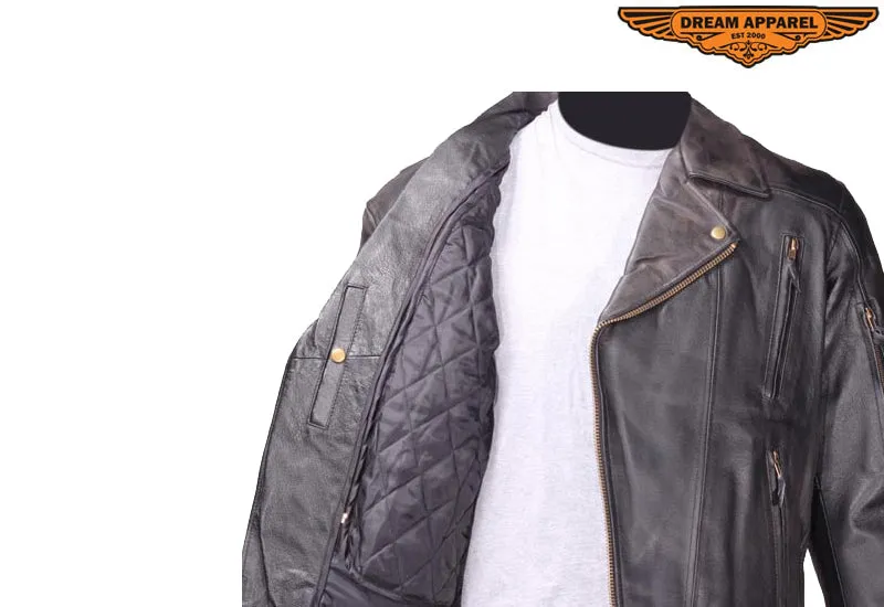 Mens Motorcycle Jacket