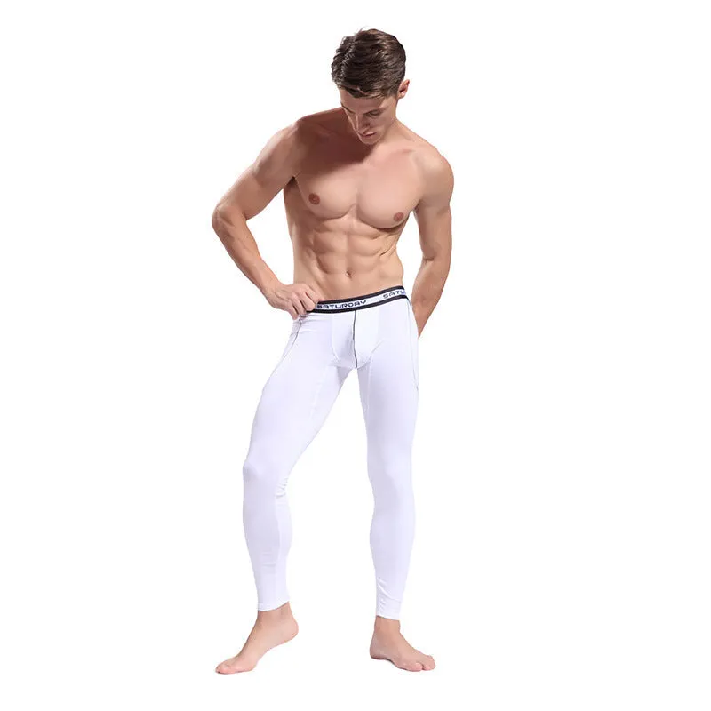 Men's Slim-Fit Stretch Long Johns