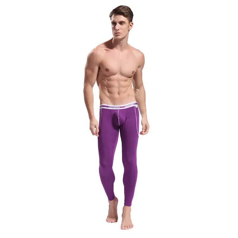 Men's Slim-Fit Stretch Long Johns